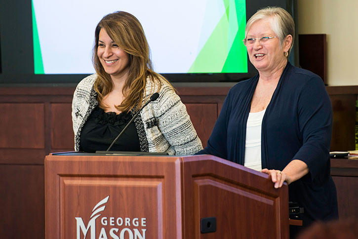 Patricia Coray and Helga Yunker